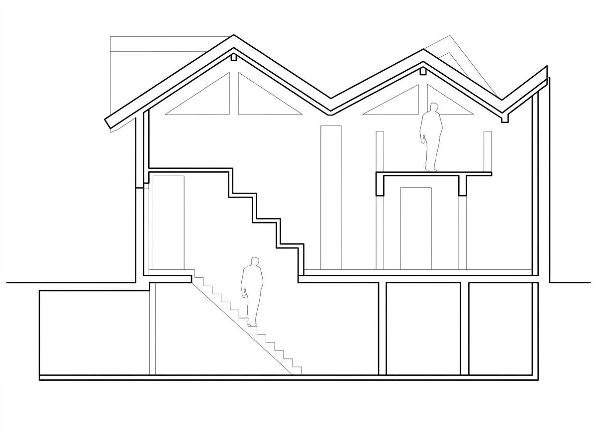 Longitudinal section